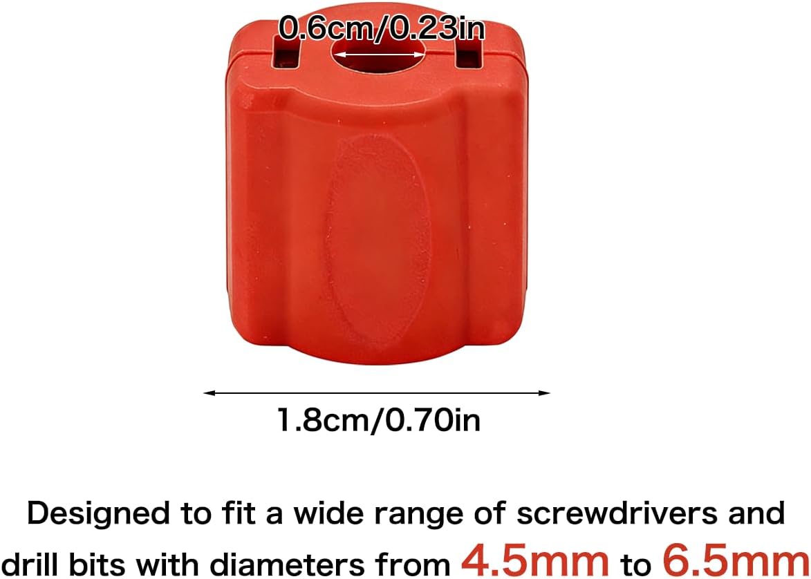 Anillo magnético soporte adaptador broca 3/16-1/4pulg