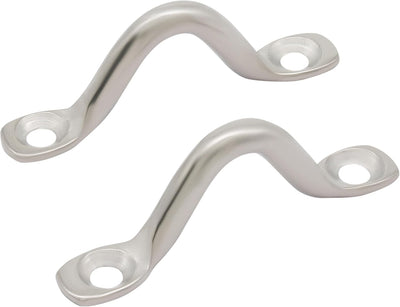 2 Ganchos Techo Acero Inox 304 Almohadilla Metal 2.1pulg