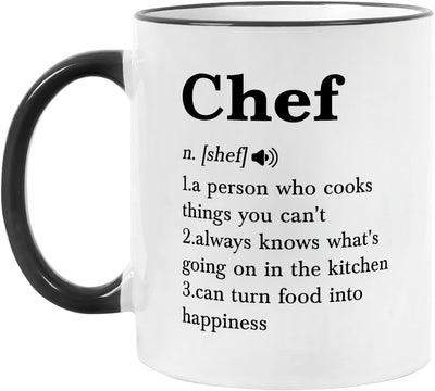 Taza café definición chef 11oz regalo cocinero