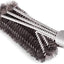 Cepillo parrilla acero inox 45,7 cm cerdas alambre mango suave