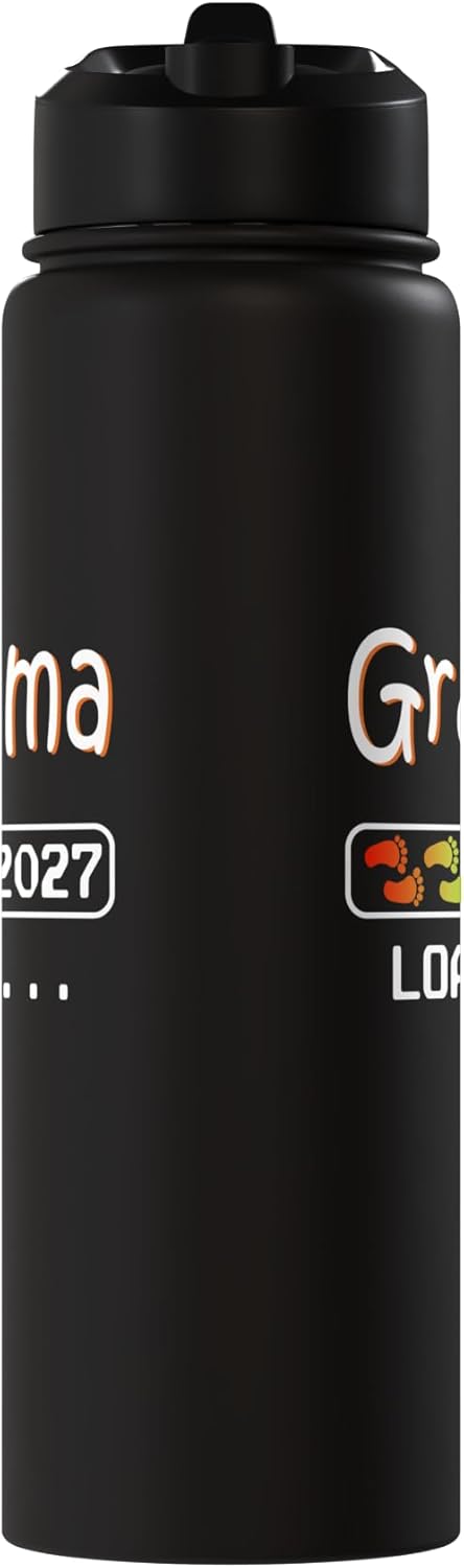 Botella de agua acero inoxidable aislada Future Grandma