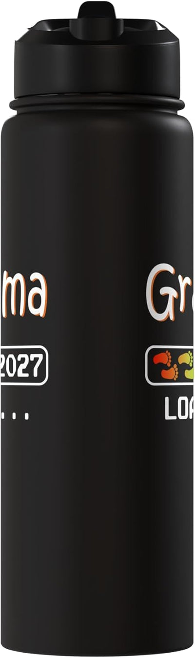 Botella de agua acero inoxidable aislada Future Grandma