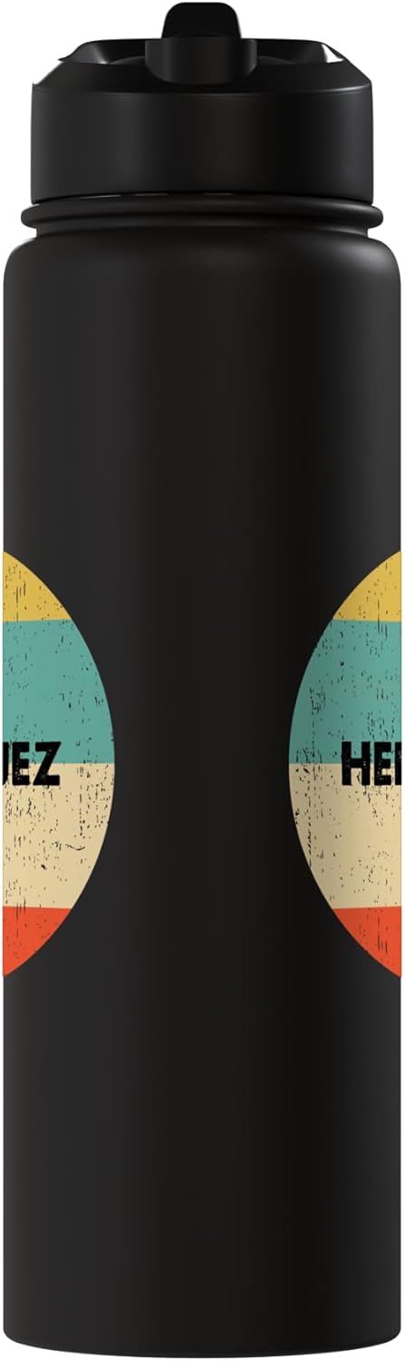 Botella de agua acero inoxidable Henriquez Name