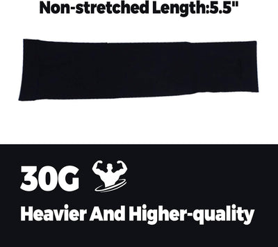 Mangas UV para hombre y mujer 2 Uds blanco y negro