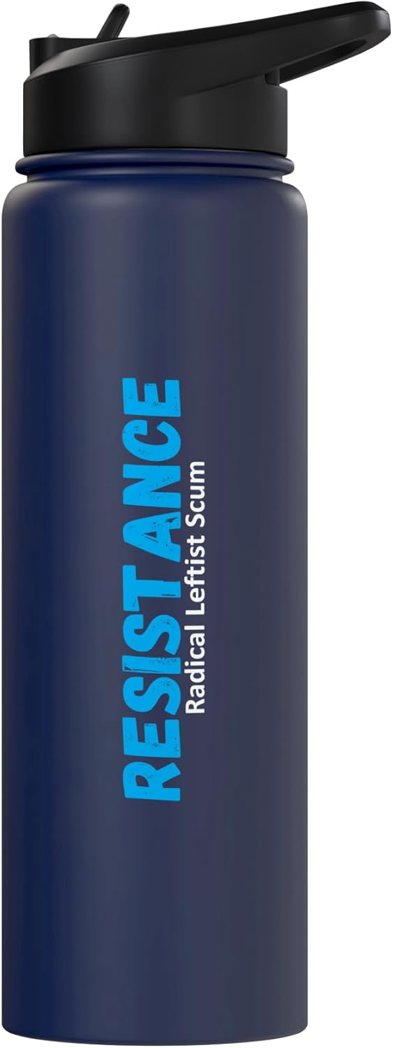 Botella agua acero inox aislada 12oz