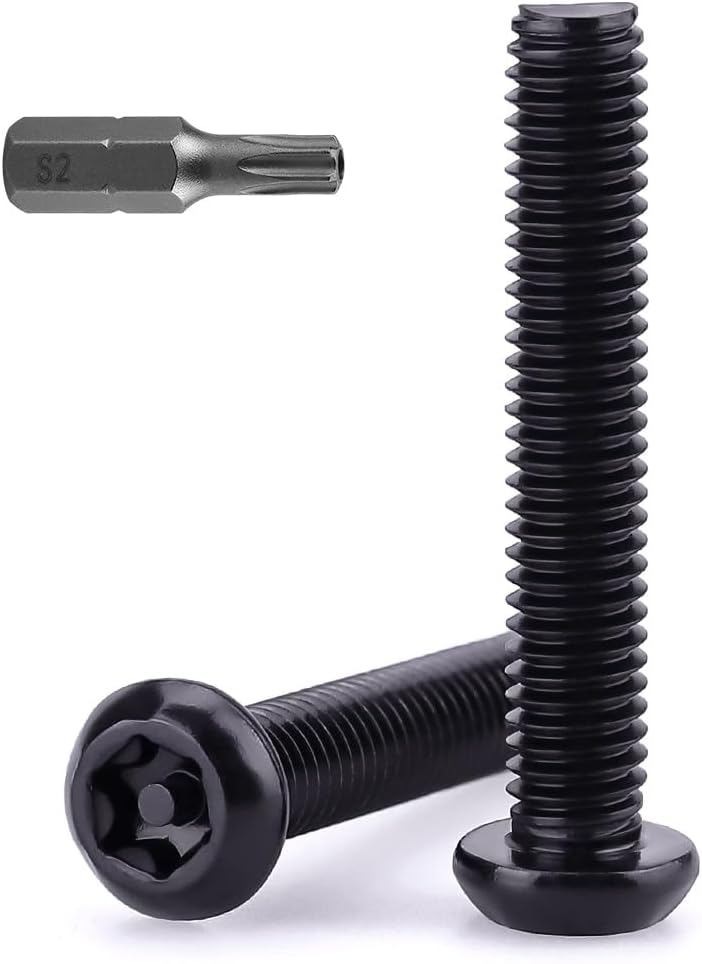 Paquete 30 Tornillos Torx M5-0.8 x 45mm acero inox 304