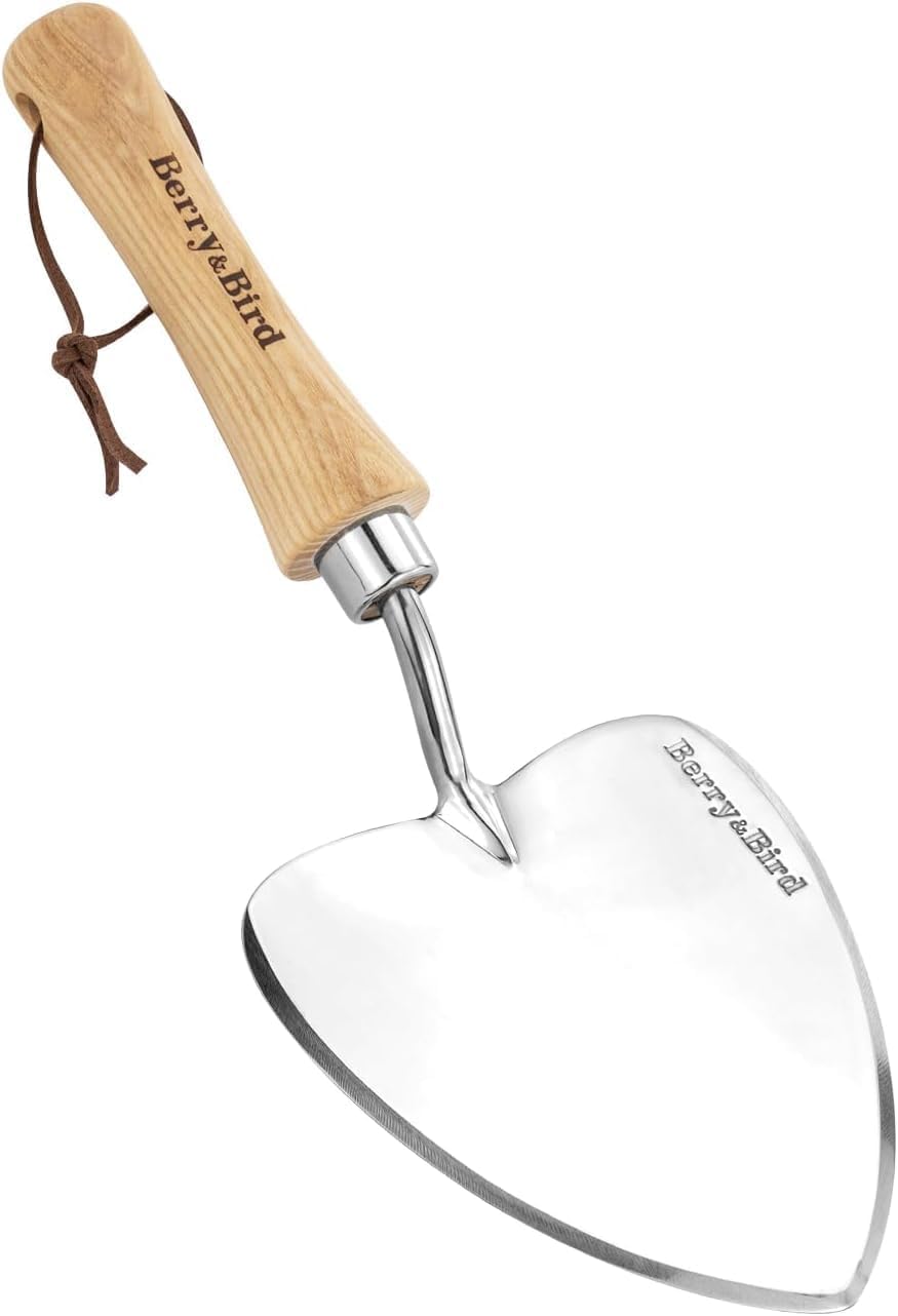 Pala de jardinería acero inox con cuchilla afilada