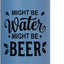 Botella de agua acero inoxidable para amantes del cerveza