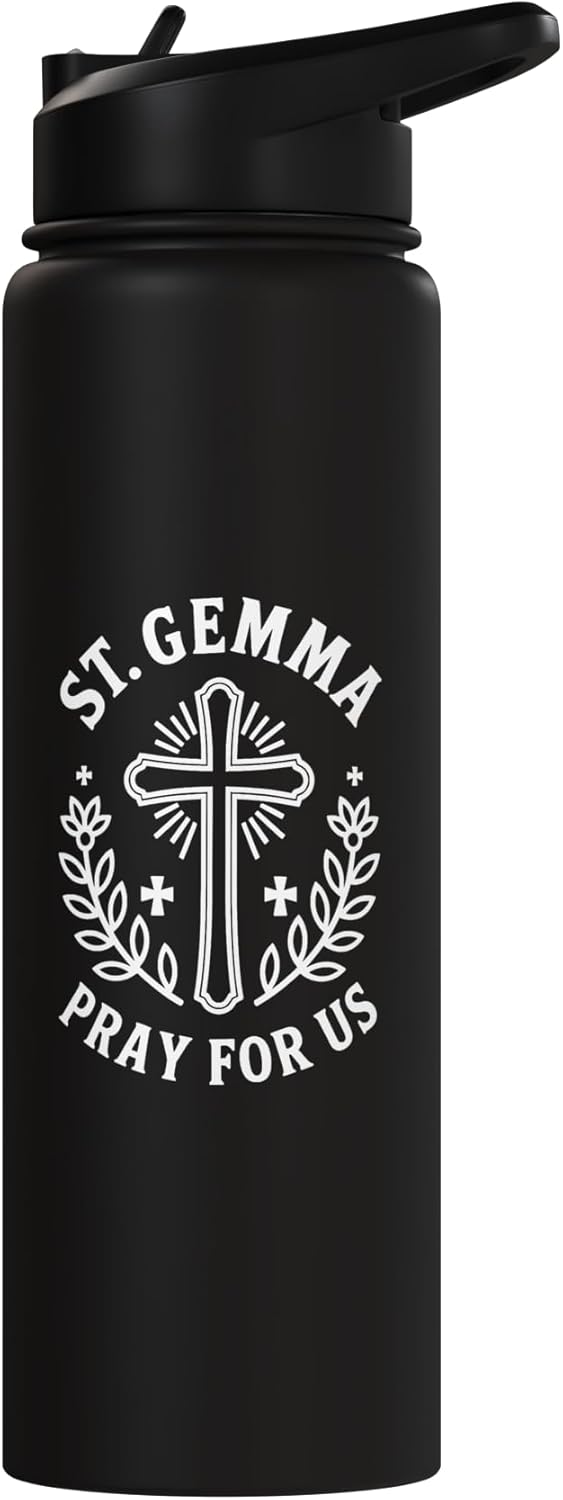 Botella de agua aislada de acero inoxidable para niñas San Gemma