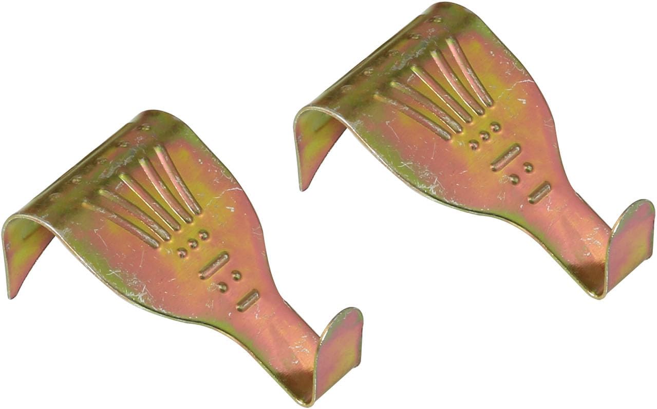 20 Ganchos Metal para Riel 2.2x1.3pulg Colgar Arte