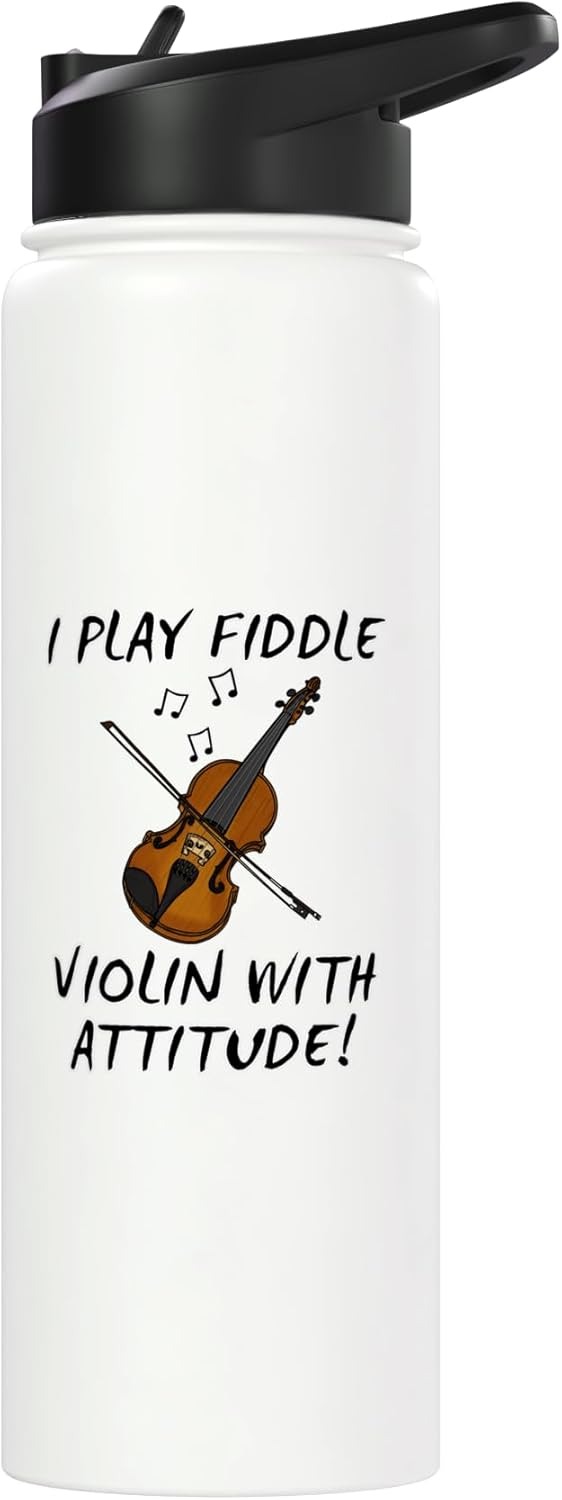 Botella térmica acero inox para violinista