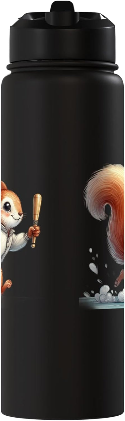 Vaso térmico acero inox con diseño cartoon