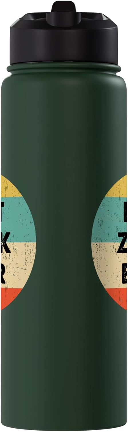 Botella agua acero inox aislada Zook Name