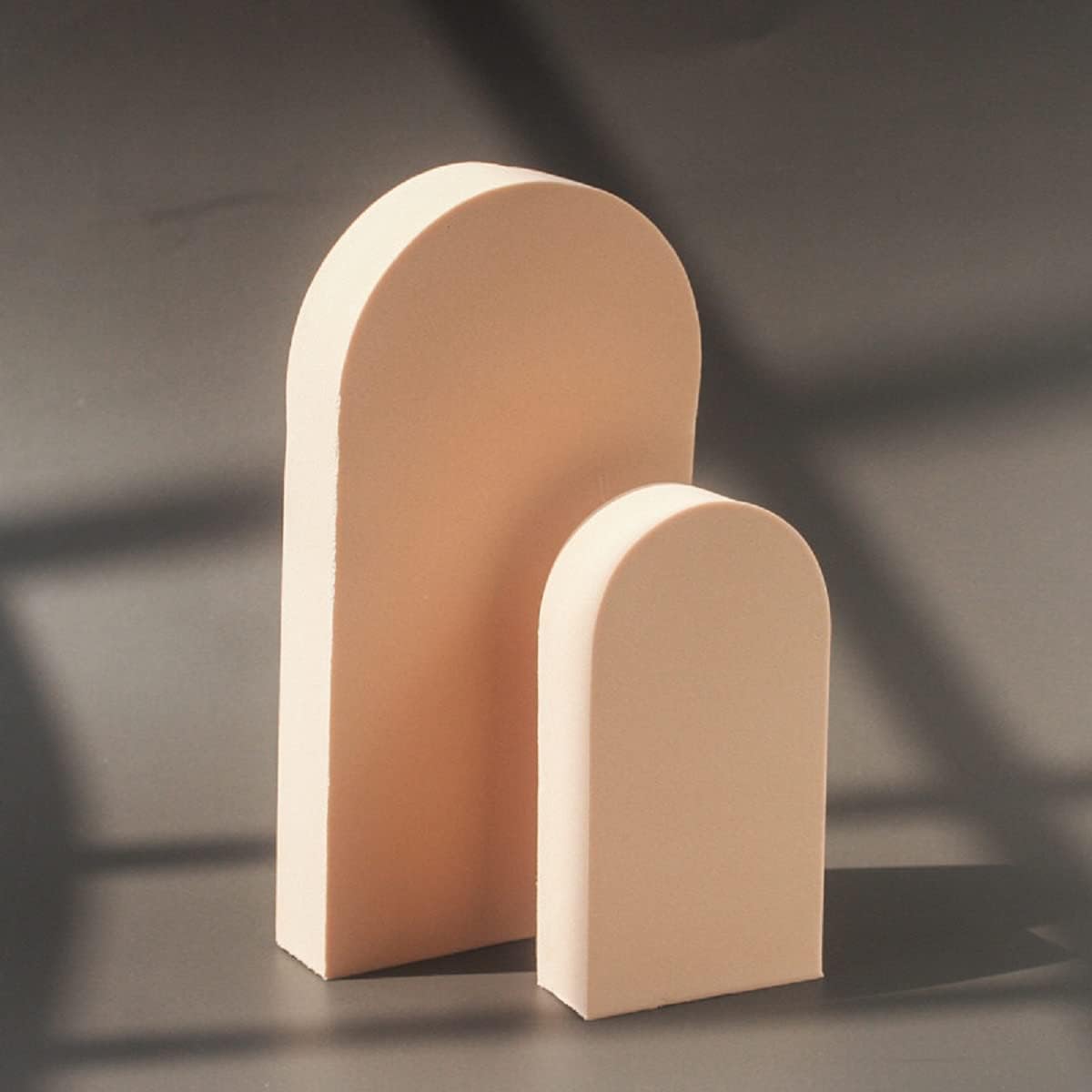 9 Pzas Accesorios Fotografía Cubos Foam Beige