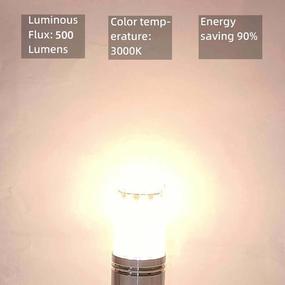 Pack 3 Bombillas LED E26 Equivalente Halógeno Blanco Cálido 3000K
