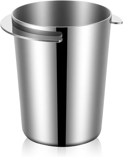 Taza dosificadora de granos de café de acero inoxidable