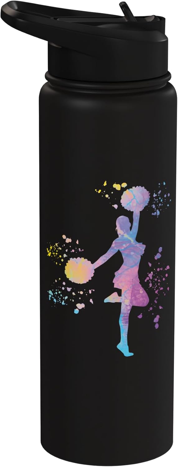 Botella agua acero inox térmica para cheerleader