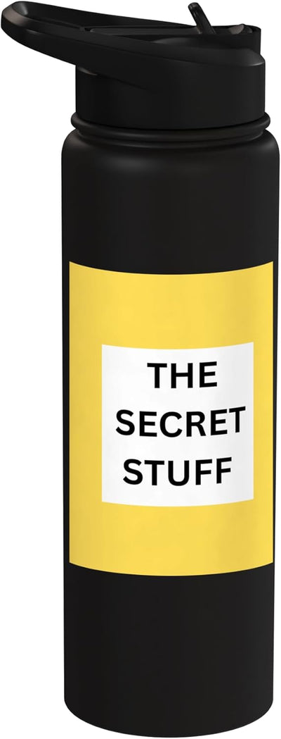 Botella agua acero inox aislada The Secret Stuff