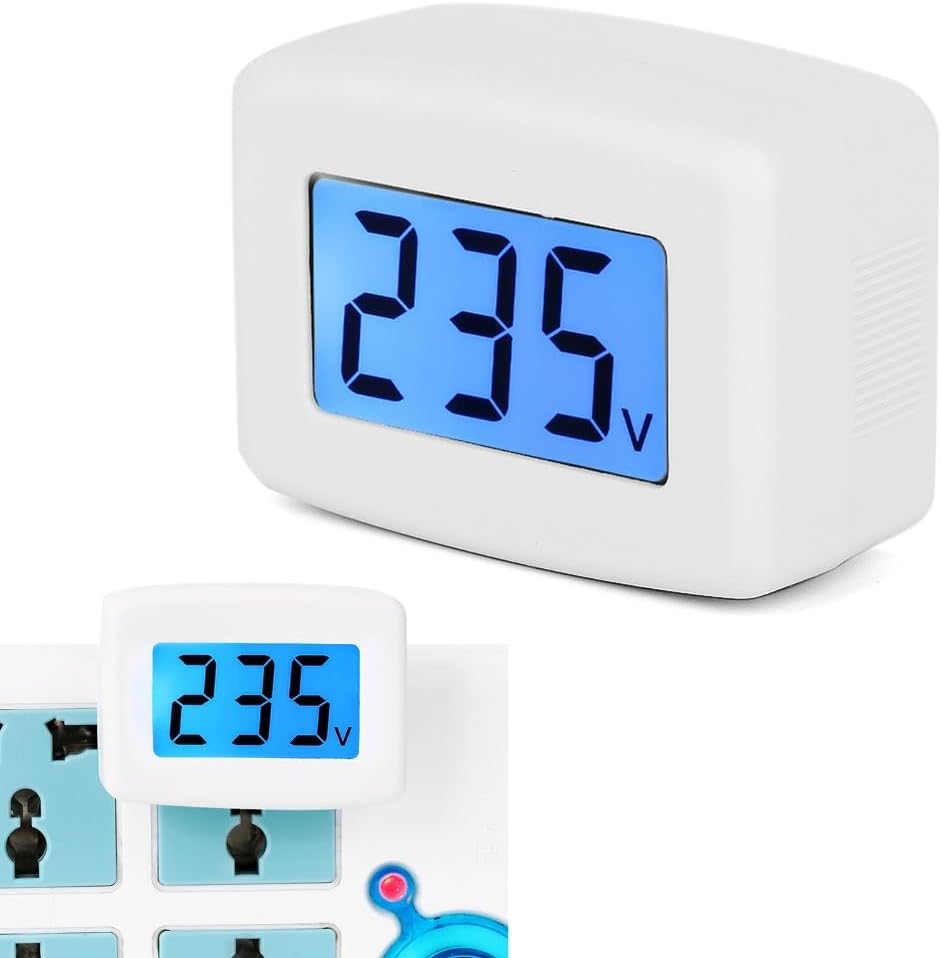 Probador voltaje CA 80-300V Voltimetro digital LCD retroiluminacion