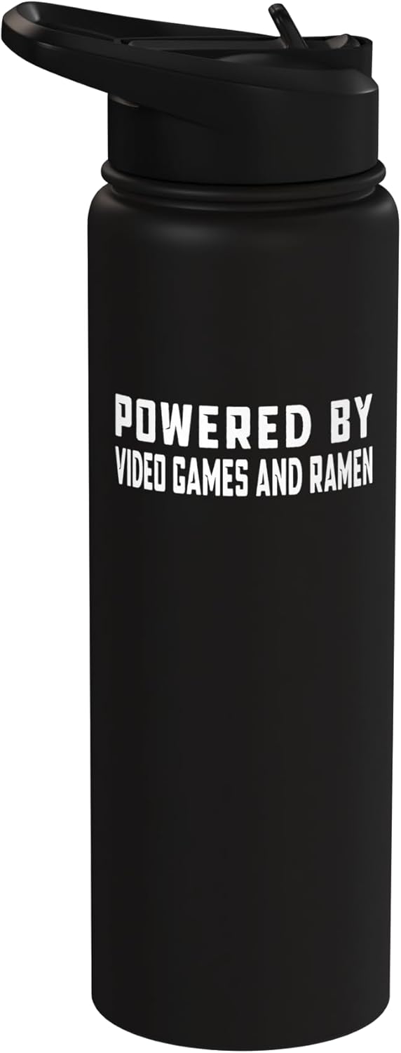 Botella agua térmica acero inox para gamers
