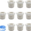 10 Pzas Adaptador PVC 3/4x1/2