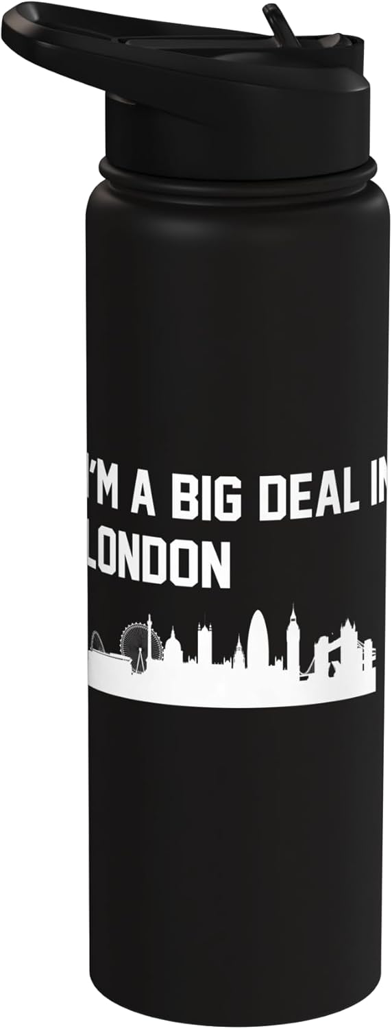 Botella agua aislada acero inox Londres