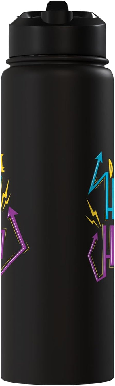 Bottella de agua aislada de acero inoxidable para baile hip hop