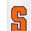Botella de agua acero inoxidable aislada Syracuse