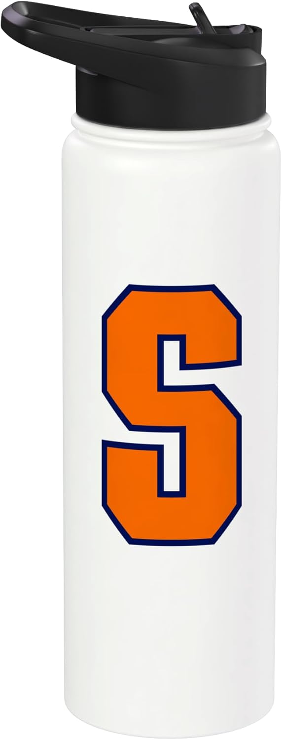 Botella de agua acero inoxidable aislada Syracuse
