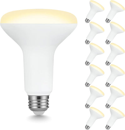 Set 12 Bombillas LED BR30 650lm Blanco Suave Regulable