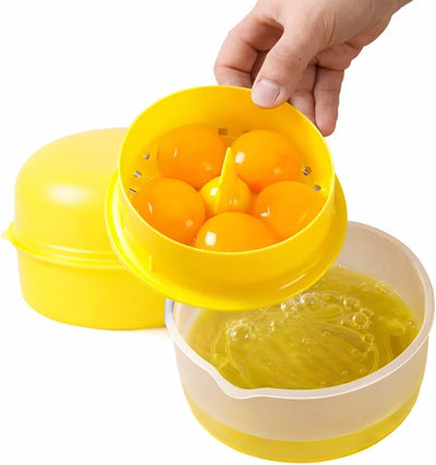 Separador de huevos multifuncional y exprimidor de limón manual