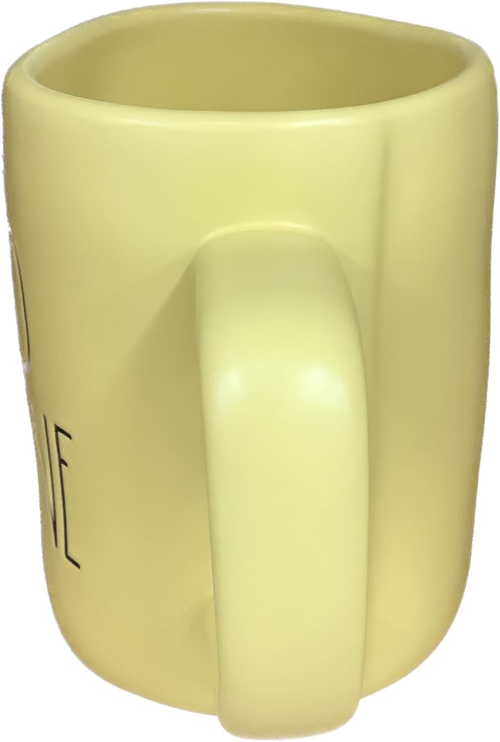 Taza de café Rae Dunn Hello Sunshine color amarillo suave