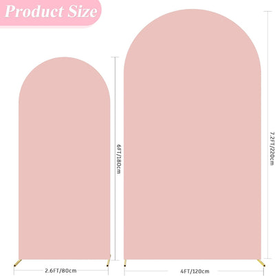 Fundas elastano arco boda 2,2m 1,8m 2 caras set 2