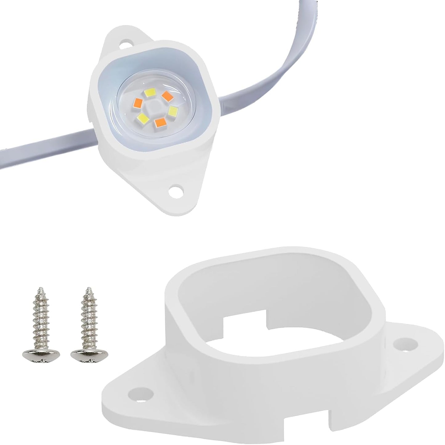 60 Clips Luz Blanca Repuesto Pegamento 3M Luces Govee