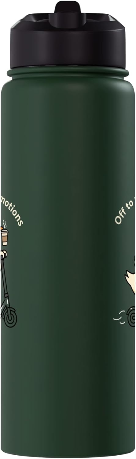 Vaso térmico acero inox con forma de paloma