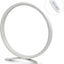 Lámpara mesa circular LED regulable 3 temperaturas dormitorio