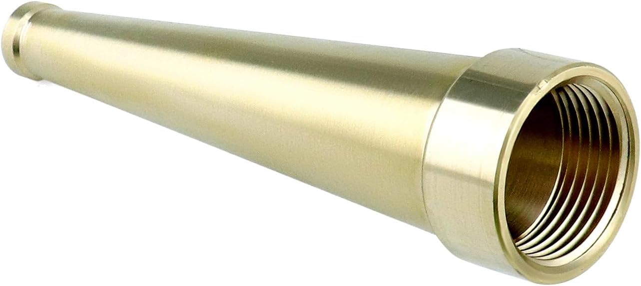 Boquilla manguera jardín NPSH 3/8" latón 8"