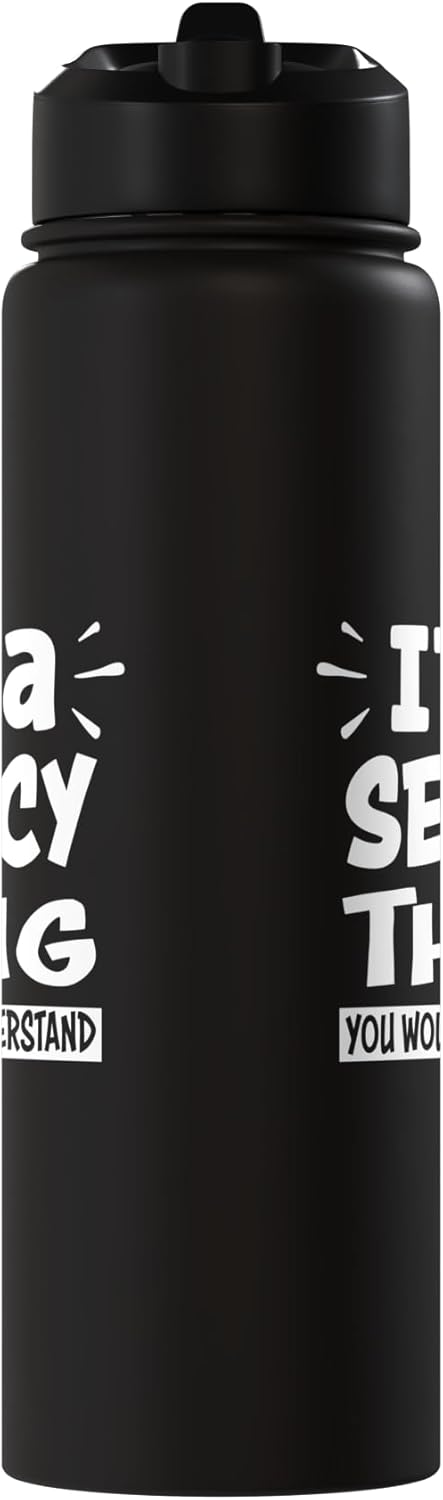 Botella de agua acero inoxidable aislada Searcy Trip Lover