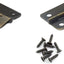 48 Bisagras Metal Bronce Antiguo 0.7pulg Joyero Cajones
