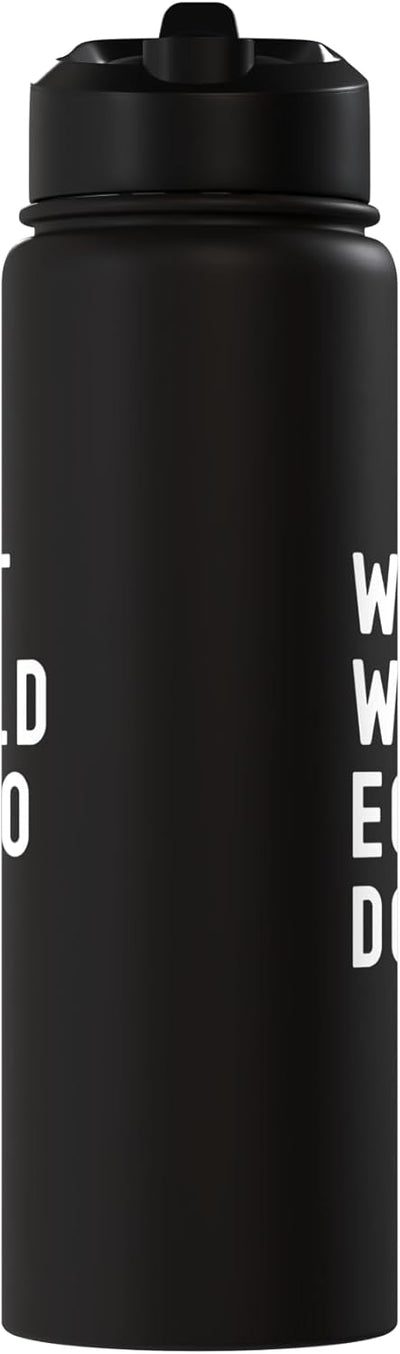 Botella agua acero inox aislada What Would Egidio Do