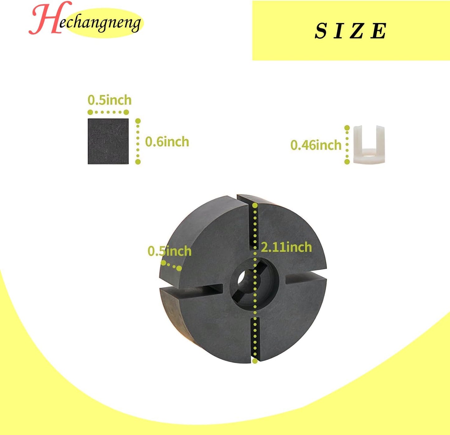 Kit rotor 1/2" repuesto calentador Desa Reddy Master Heater