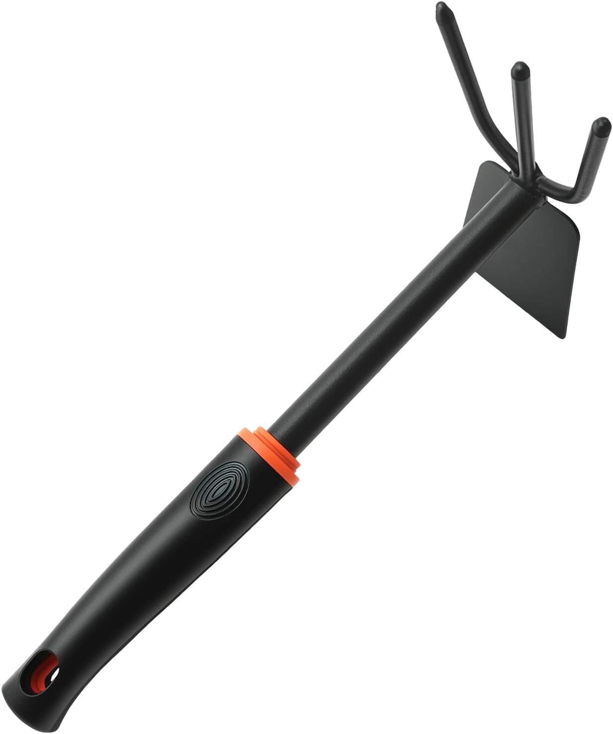 Azada de mano doble para jardinería y patio