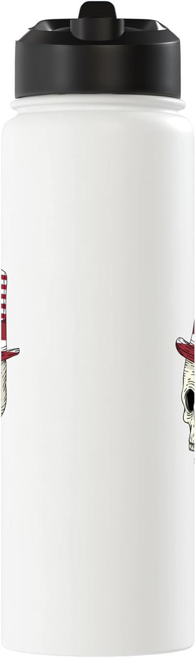 Botella de agua acero inoxidable con bandera americana 4 de julio