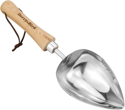 Pala jardín acero inox mango madera multifuncional