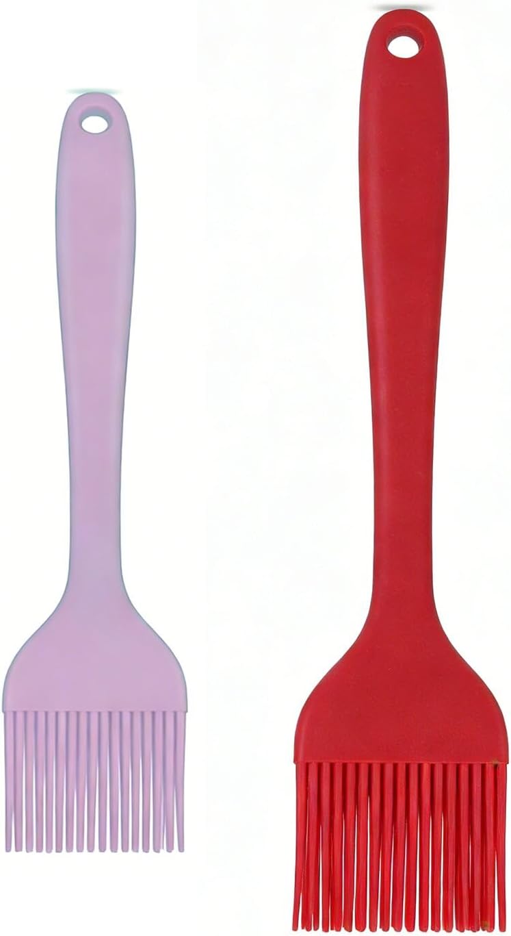 2 Cepillos Silicona Cocina Hornear Resistentes Calor