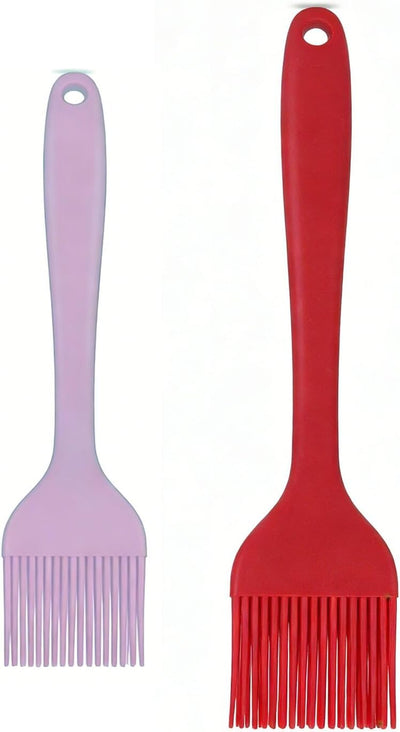 2 Cepillos Silicona Cocina Hornear Resistentes Calor