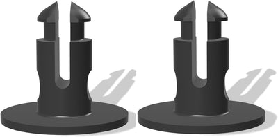 Juego 2 Pasadores Bisagra Buzón Resina ABS Negro
