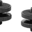 Tornillo rosca macho 1/4-20 doble extremo 2 pzas