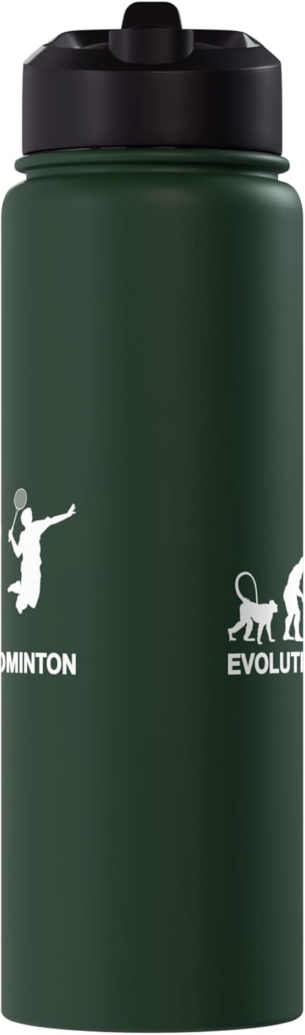 Botella de agua acero inoxidable aislada Evolution