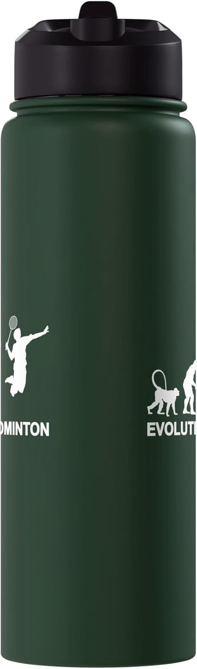 Botella de agua acero inoxidable aislada Evolution